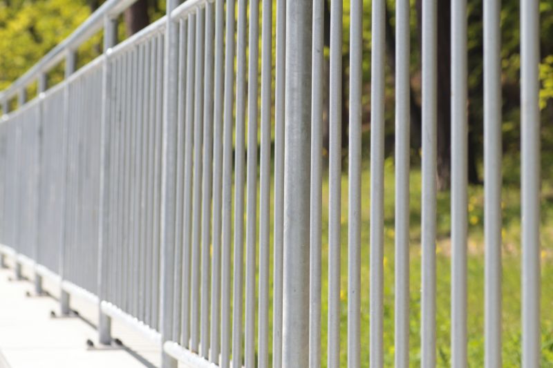 High-Security Steel Fence